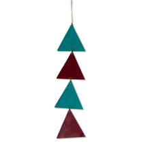 Sun Catcher - Red + Blue