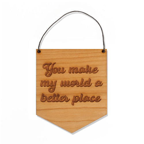 Wood Banner - Better Place